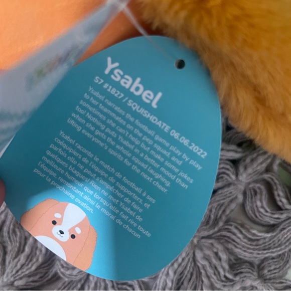 NWT Ysabel the Cocker Spaniel FIRST TO MARKET Squishmallows 7" - Picture 4 of 6